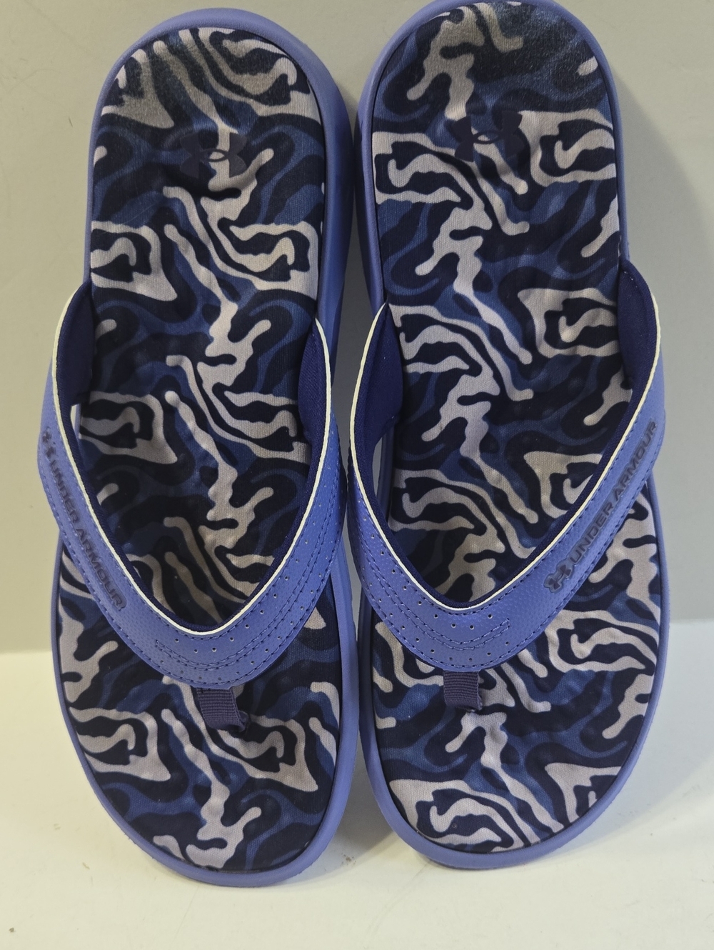 UNDER ARMOUR Women's Ignite Pro Marbella Graphic Flip Flop Sandals